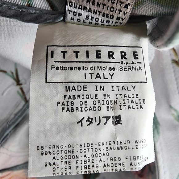 Dolce & Gabbana Floral Print Slim Straight Leg Pants 44 / 8 Womens Vintage - Picture 11 of 12